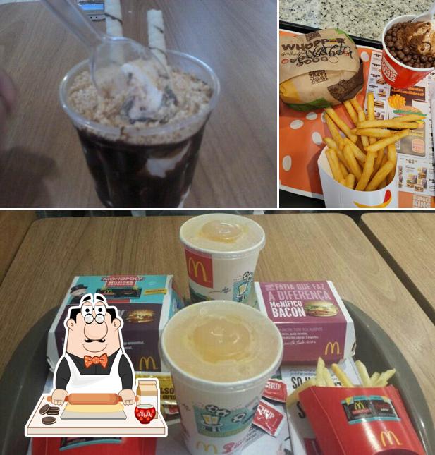 McDonald's oferece uma gama de pratos doces
