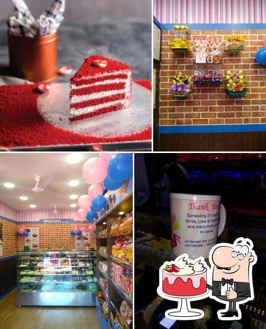 Red velvet cake at Monginis Cake Shop