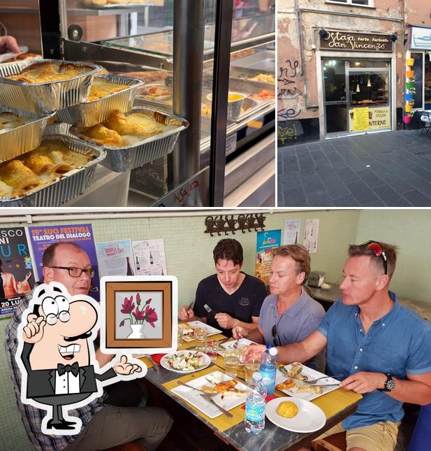 Gli interni di Ostaja San Vincenzo Genova