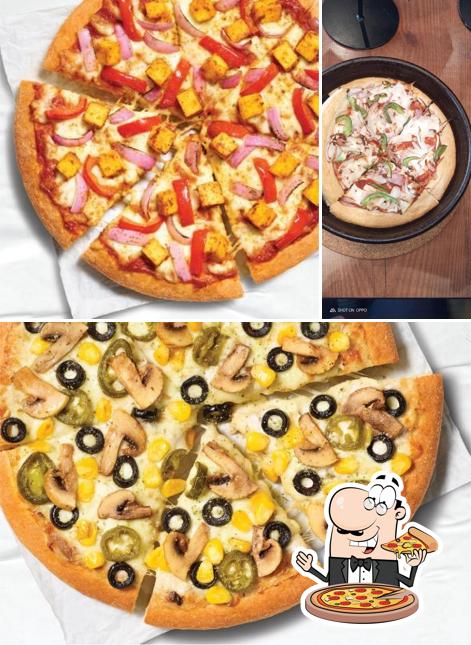 Try out various kinds of pizza