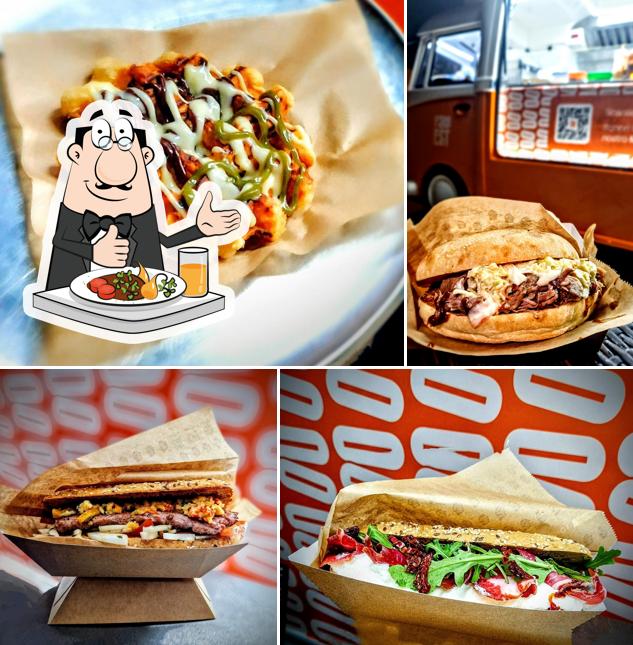 Panino con maiale stirato al FoodEst