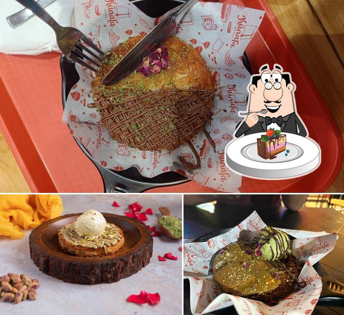 Chocolate cake at Kunafa bytes