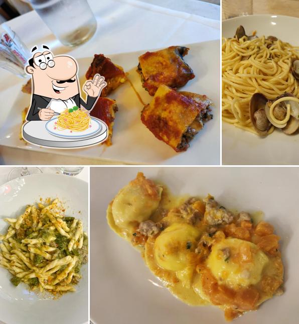 Spaghetti alla carbonara al "La Piccola Canadese"