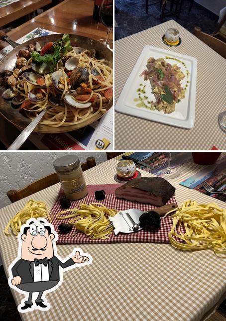 Pizzeria du Nord si caratterizza per la interni e bevanda