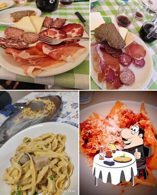 Piatto di formaggi al Ristorante Pizzeria F.lli Polverini