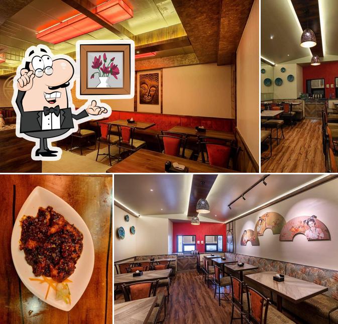 The interior of Sizzling China [Goregaon]