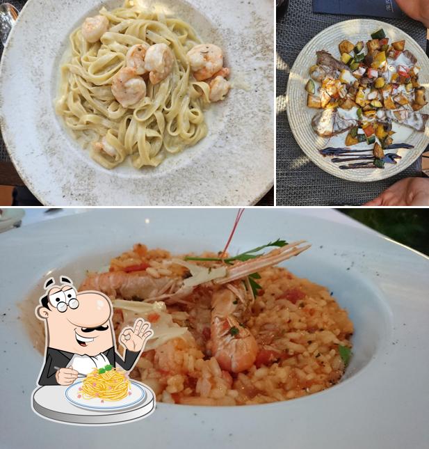 Spaghetti alla carbonara al Restaurant Tri-Ferala