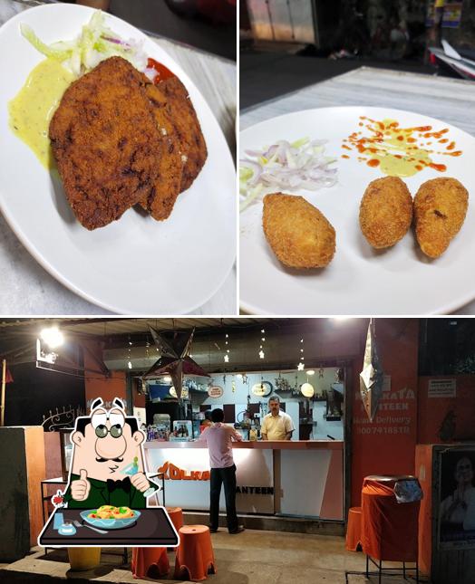 The photo of food and interior at Kolkata Kanteen