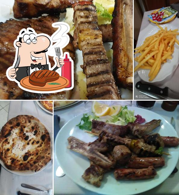 Prenditi i piatti di carne a Pizzeria Osteria Due Elfi