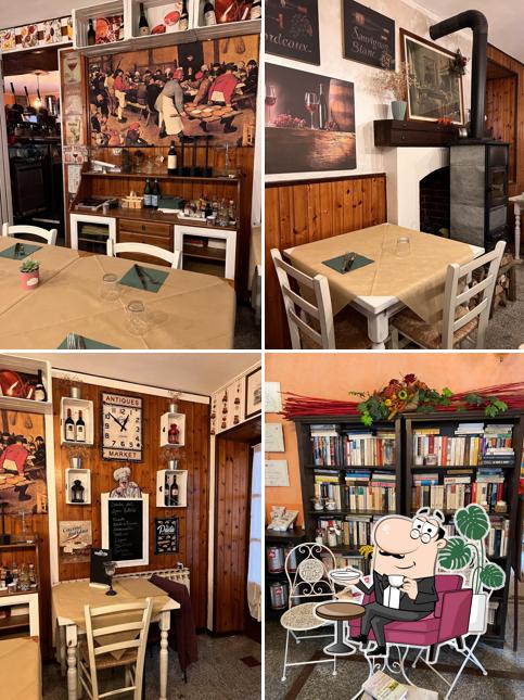 Gli interni di Trattoria Bar "da Rosa"