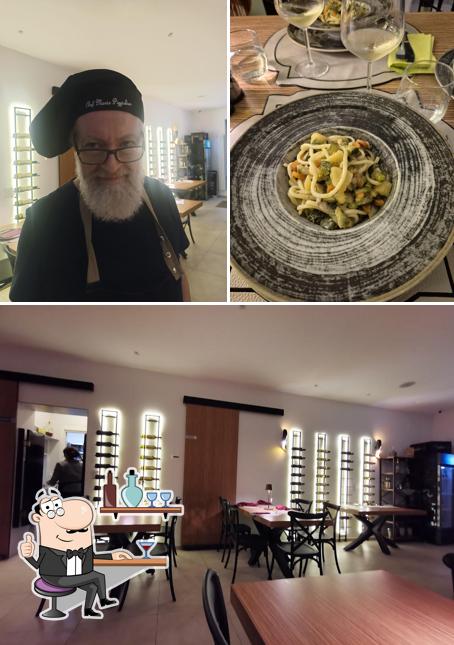 Gli interni di Ristorante Cantina Mandocc