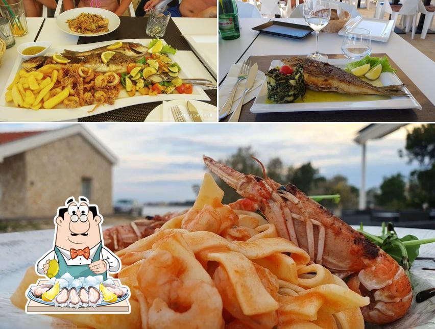 Prova tra i molti prodotti di cucina di mare proposti a The Beach Fine Food & Bar