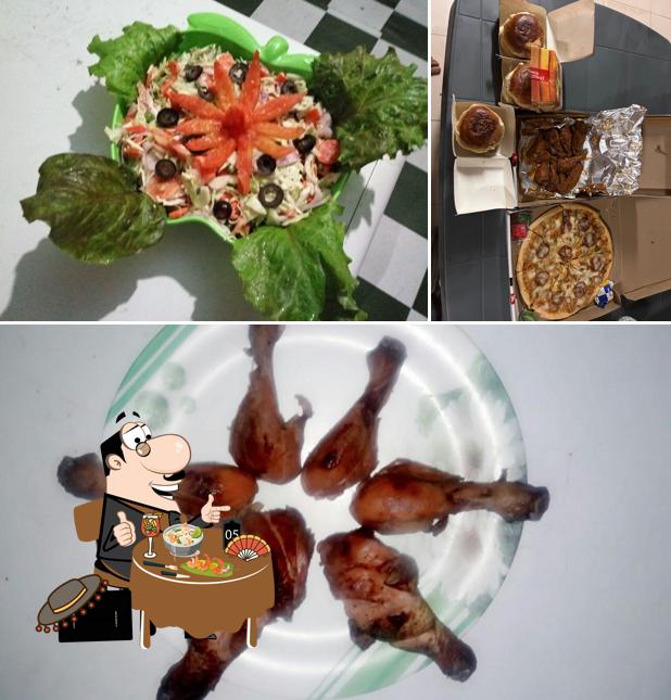 Meals at Alpha Pizza House