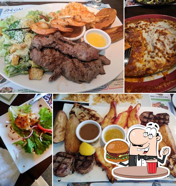 Essayez un hamburger à Casa Grecque