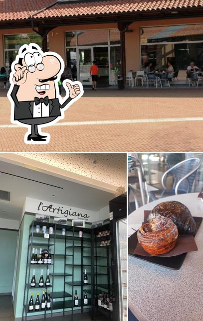 Dai un'occhiata agli interni di Pasticceria L'artigiana