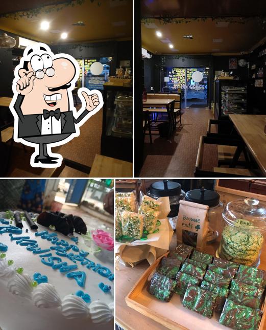 The interior of Honeybee cakes