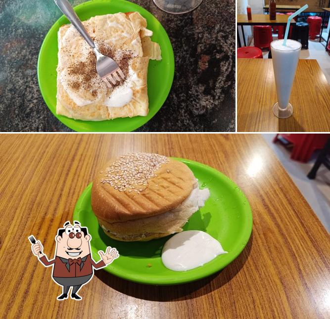 Food at Milon Cafe