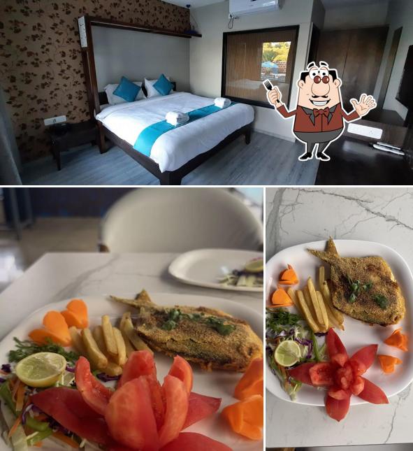 The restaurant's food and interior