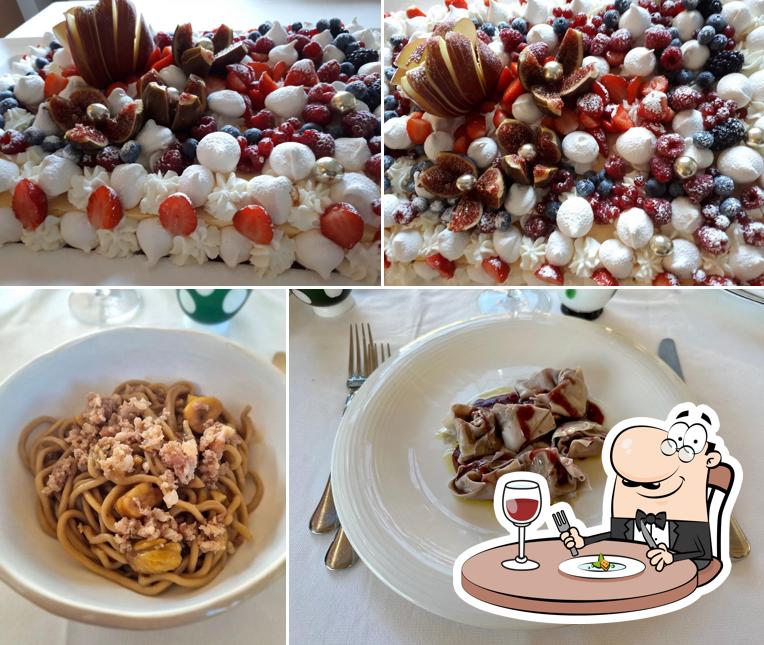 Cibo al Trattoria Alla Ruota