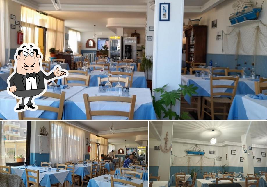 Gli interni di Ristorante Pizzeria Pesce Azzurro