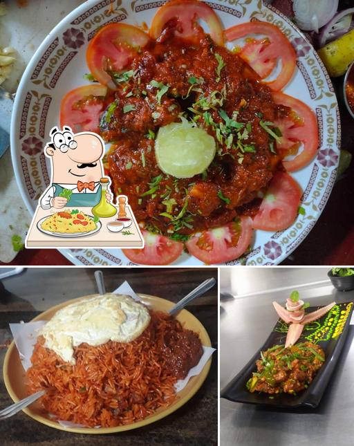 Take a look at the photo depicting food and interior at Bhuri Bhoj
