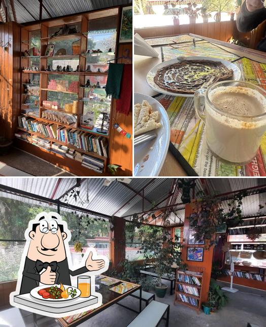 This is the image displaying food and interior at Queenie's Oven Green Cafe