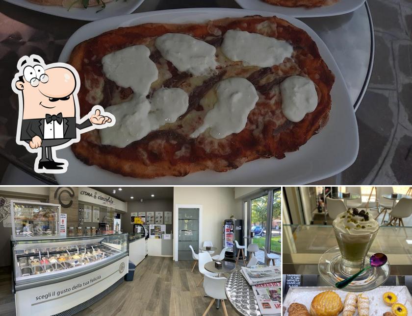 Bar - Centro Servizi "Snail Luan" si caratterizza per la interni e pizza