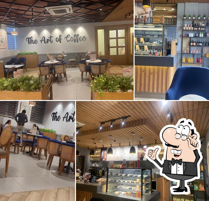 The interior of Barista Coffee & Roof Top