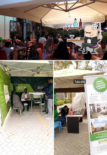 Siediti a un tavolo di Karibu