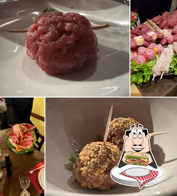 Club sandwich al Ristorante - Macelleria La Rotonda dei Golosi