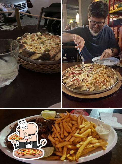 Peça pizza no Academia do Chopp Pizzaria e Choperia Campo Grande-MS