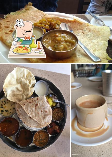 Food at Hotel Madhura Grand