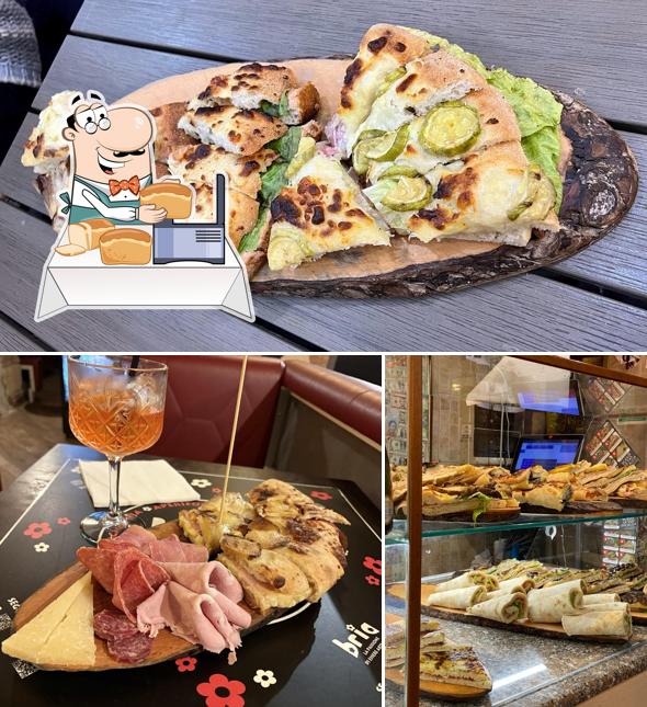 Pane all'aglio al Bria La Focacceria