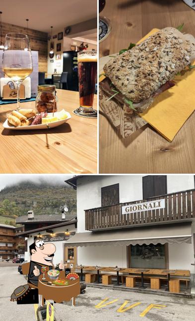 Guarda la immagine che mostra la cibo e esterno di Caffè Osteria La Staira