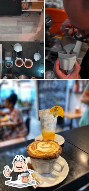 Café em Expressa Cafeteria e Chocolateria