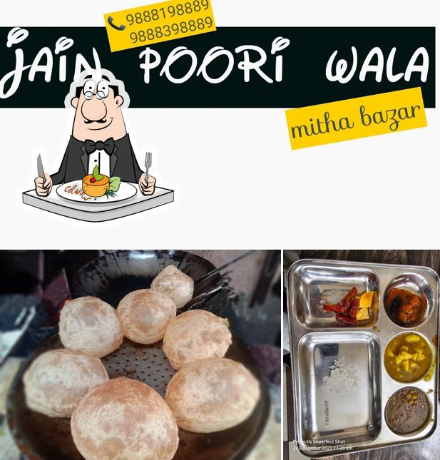 Food at JAIN POORI WALA & BHAJI BHANDAR