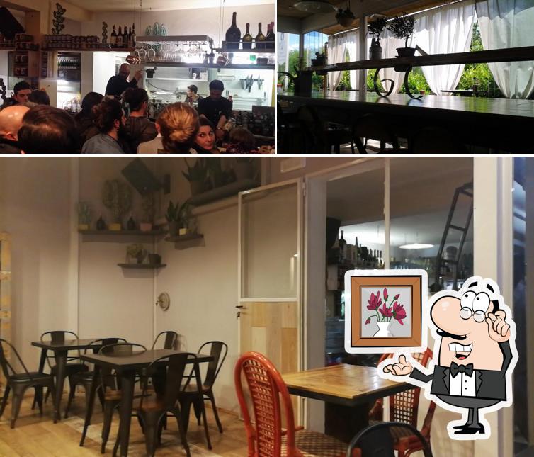 Gli interni di Garden Caffè