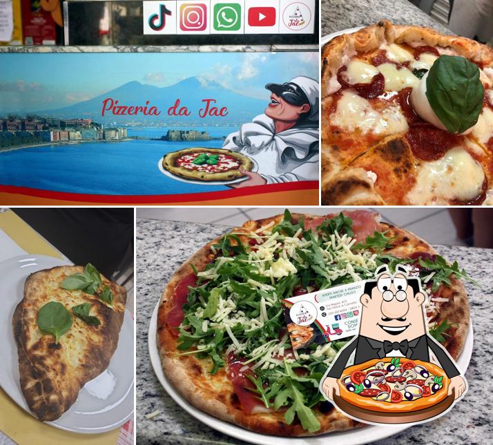 Scegli tra le molte varianti di pizza