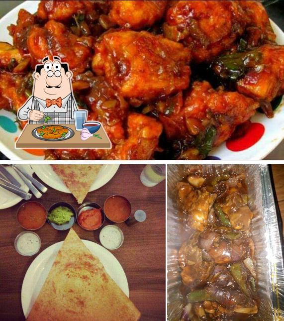 Chicken wings at Assam Cafe