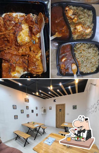 Check out the image showing food and interior at Chopstick