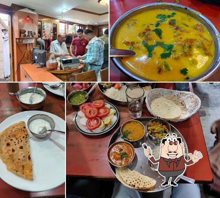 Food at Guptajees vaishnav bhojanalaya