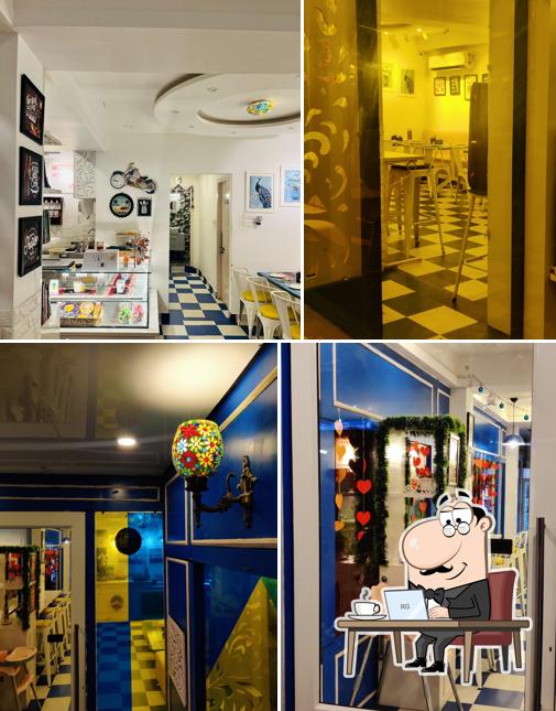 Check out how Happy Belly's Mehfil Restaurant ---A Multicuisine Restaurant looks inside