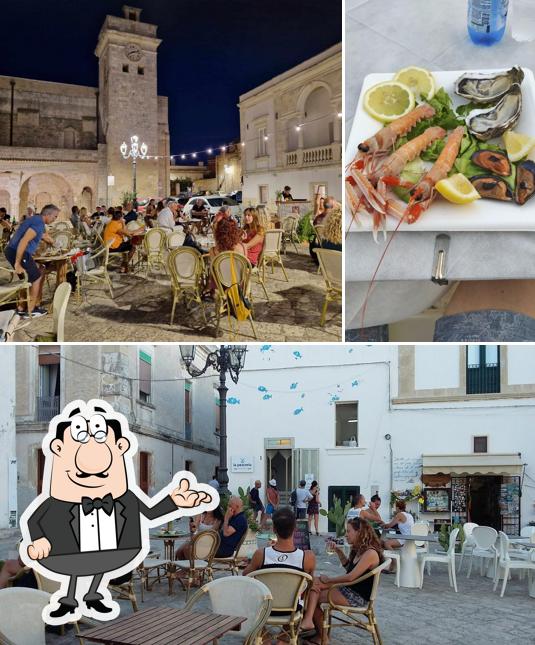 Gli interni di La Pesceria seafood