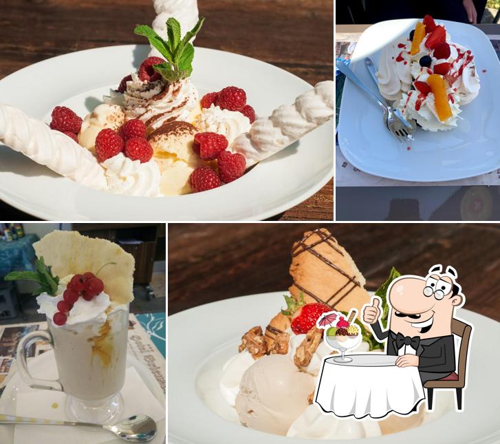 Restaurant Löwen propone un'ampia varietà di dessert