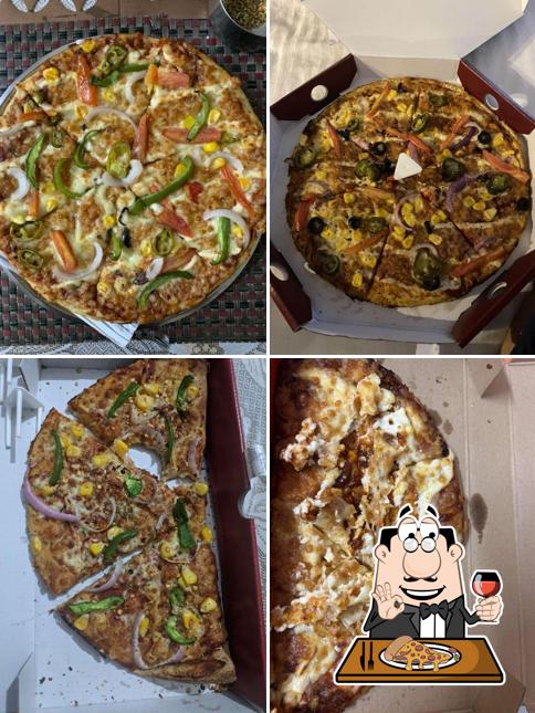 Pick various kinds of pizza