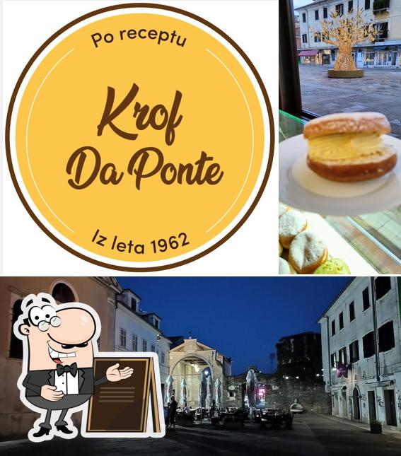 La esterno e interni del ristorante