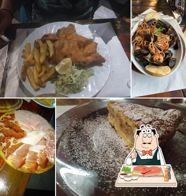 Fish and chips al Ristorante Il Porcospino