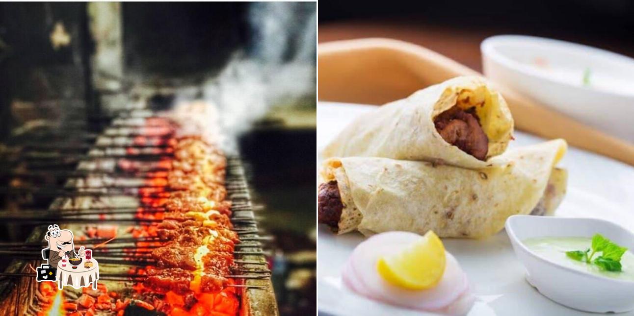 Food at Saleem Javed Rule the Rolls