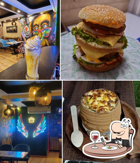 The restaurant's food and interior