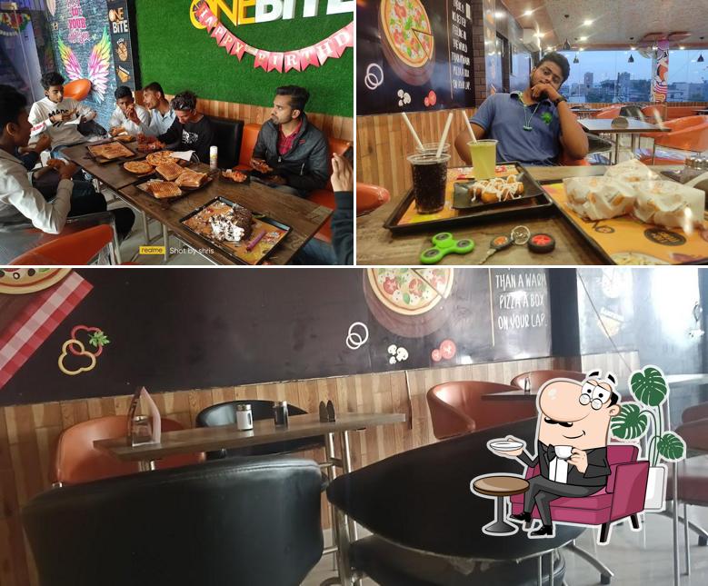 Take a seat at one of the tables at One Bite Restaurant Mithanpura, Muzaffarpur